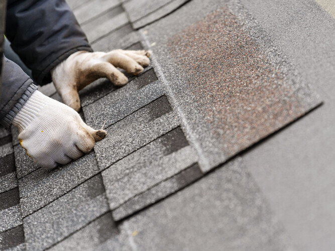patching a shingle roof