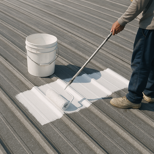metal roof coating